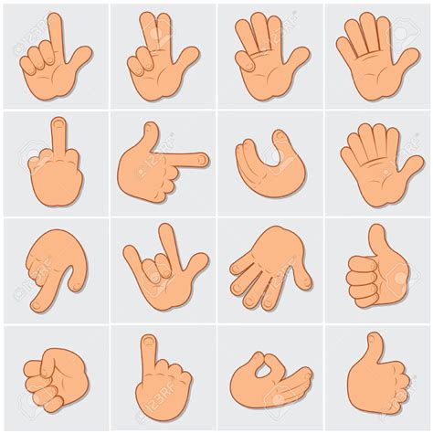 Hand Gestures Clipart Clip Art