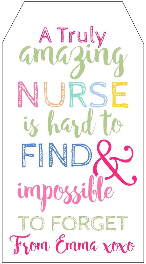 Nurse Appreciation Week This Listing Is For A Do It Yourself Template