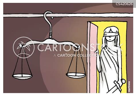 Blind Justice Cartoons And Comics Funny Pictures From Cartoonstock