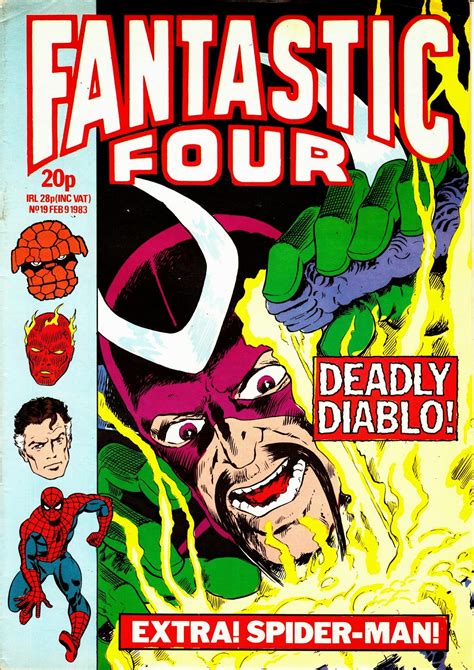 Starlogged Geek Media Again 1983 Fantastic Four February Cover