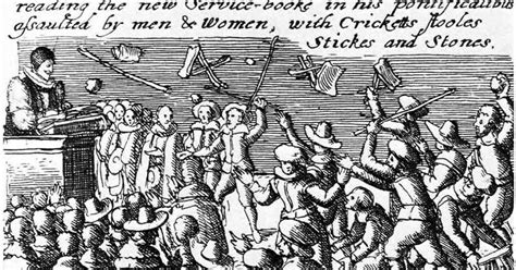 Die episode demonstrierte sowohl schottland als auch england die fruchtlosigkeit ihrer kämpfe. kurz!-Geschichte: Jenny Geddes und der Krieg der Stühle
