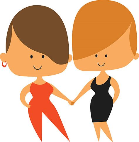 royalty free lesbians holding hands clip art vector images and illustrations istock