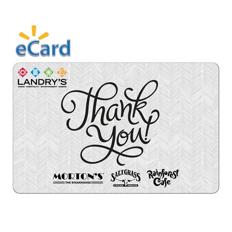 Maybe you would like to learn more about one of these? Landrys $25 Thank You Chevron Gift Card (Email Delivery) - Walmart.com - Walmart.com