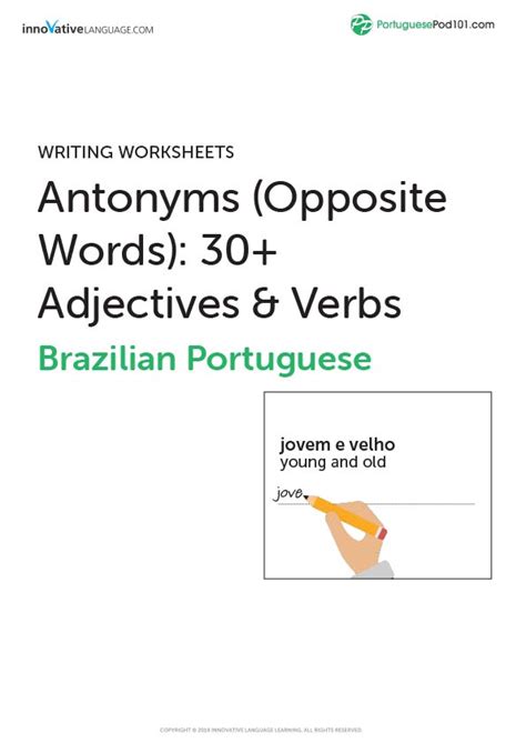 16 Portuguese Worksheets For Beginners Pdf Printables