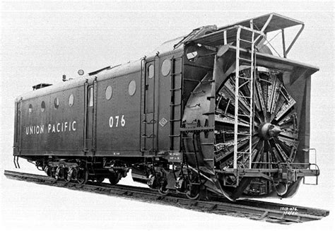 Rotary Snow Plows Snow Plow Union Pacific Railroad