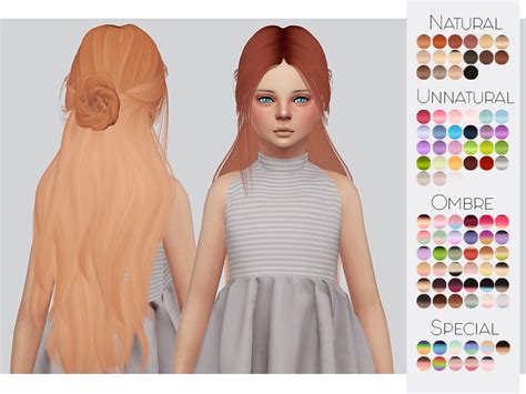 Sims 4 Child Hair Cc Alpha