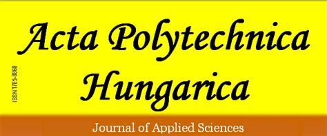 The Impact Factor of Journal Acta Polytechnica Hungarica ...