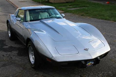 1978 Chevrolet Corvette Fastback T Top 25th Silver Anniversary Edition