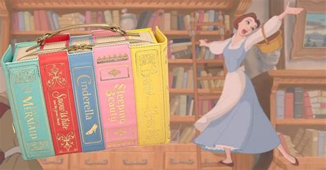 Sale Disney Princess Book Purse Loungefly In Stock