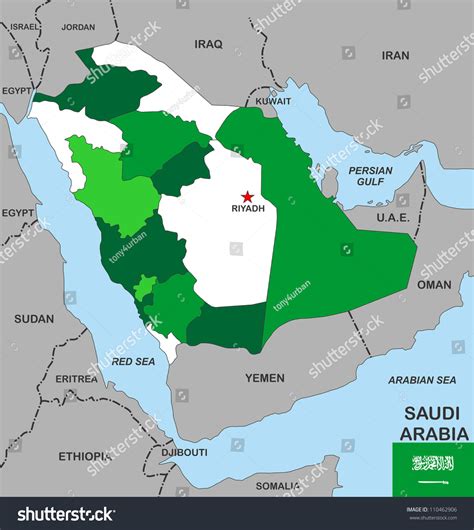 Download icons in all formats or edit them for your designs. Big Size Political Map Saudi Arabia Stock Illustration ...