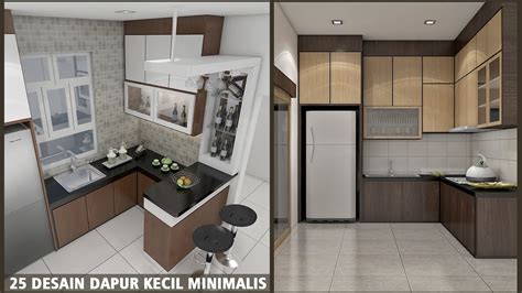 25 Desain Dapur Minimalis Modern Terbaru Kitchen Set Minimalis
