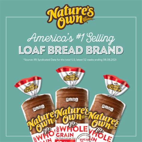 Natures Own Sugar Free 100 Whole Grain Bread 16 Oz Kroger