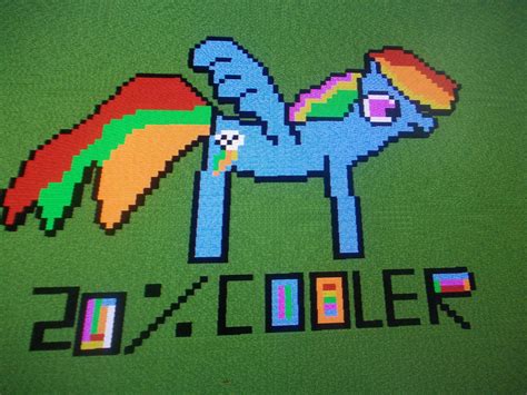 Minecraft Rainbow Dash By Luricaoz On Deviantart