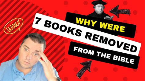 5 Reasons 7 Books Were Removed From The Bible Apocrypha Youtube
