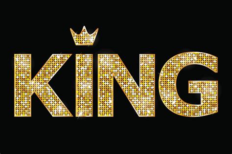 Get all the lyrics to songs by king gold and join the genius community of music scholars to learn the meaning behind the lyrics. Vector Illustration Of Gold King Text Stock Illustration - Download Image Now - iStock