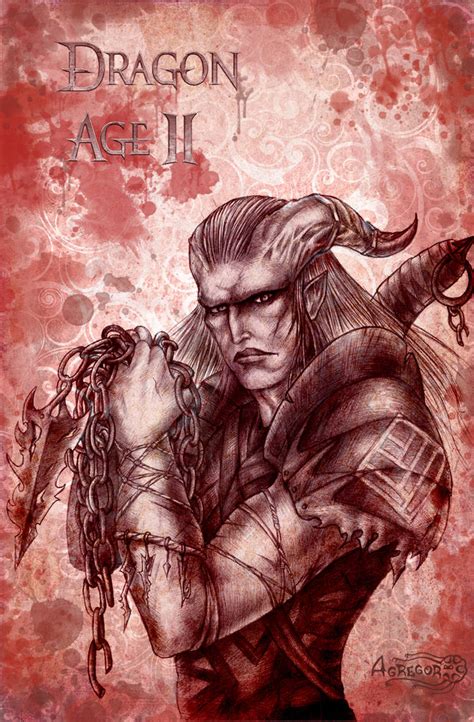 Dragon Age 2 Qunari By Agregor On Deviantart