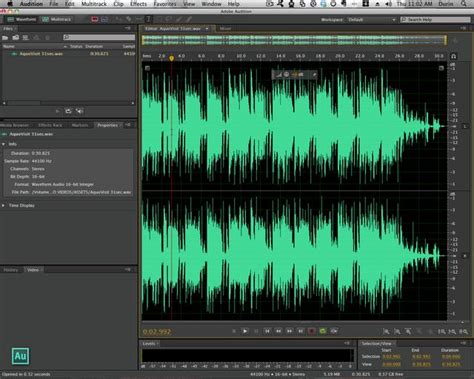 Adobe Audition Cs6 Feature Preview Session Templates On Vimeo