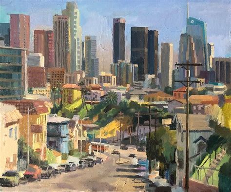 Alex Schaefer The Beautiful View Of Downtown Los Angeles
