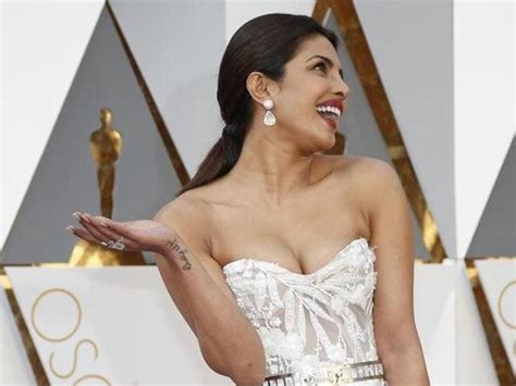 Priyanka Chopras ‘naked Oscar Dress Is A Win Win Indian Designers Hollywood Hindustan Times