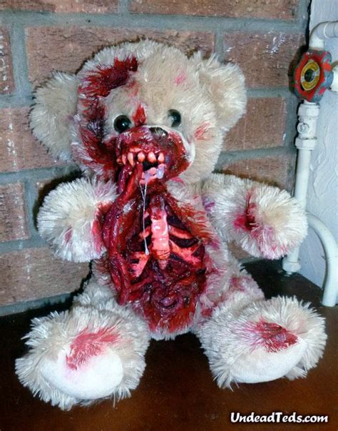 Horrific Toothy Monster Bears Teddy Creepy Teddy Horror Bear