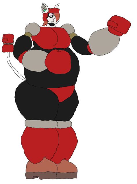 Adoptable Oc Fat Cat Boxing Robot Master Sold By Megarook On Deviantart