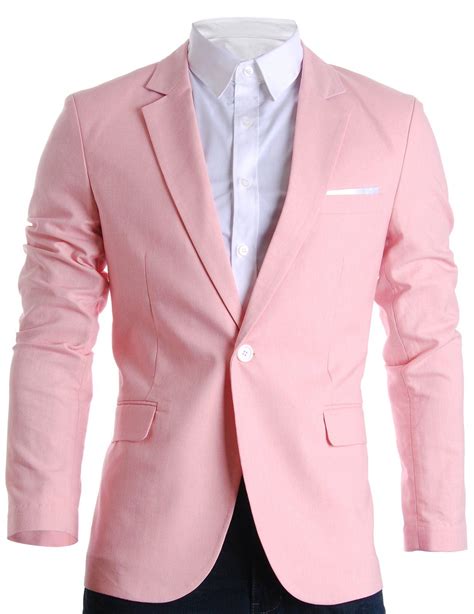Flatseven Mens Slim Fit Cotton Stylish Casual Blazer Jacket Casual Blazer Jacket Casual