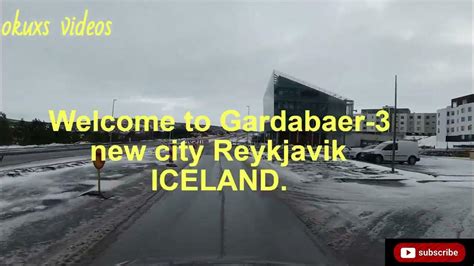 Reykjavik Gardabaer 3 New City Iceland Driving Tour Youtube