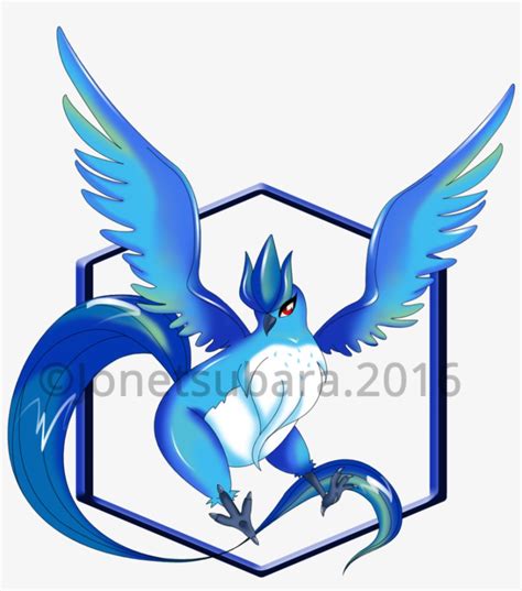 Pokemon Go Team Mystic Articuno By Jonetsubara Pokemon Go Team Mystic