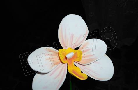 Kikita Manualidades Orquídea De Fomy