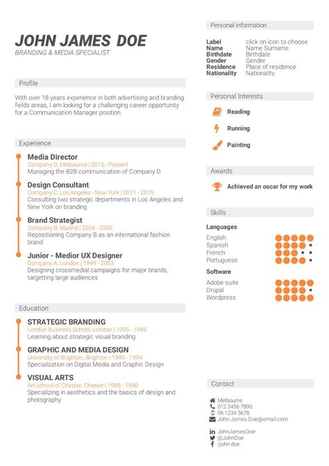 A cv, meanwhile, is a longer academic diary that includes all your experience, publications and more. What is the best CV format? - How to write a CV | CV-Template