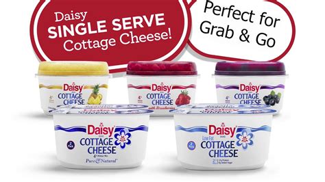 Daisy Cottage Cheese Single Serve With Fruit Cups YouTube