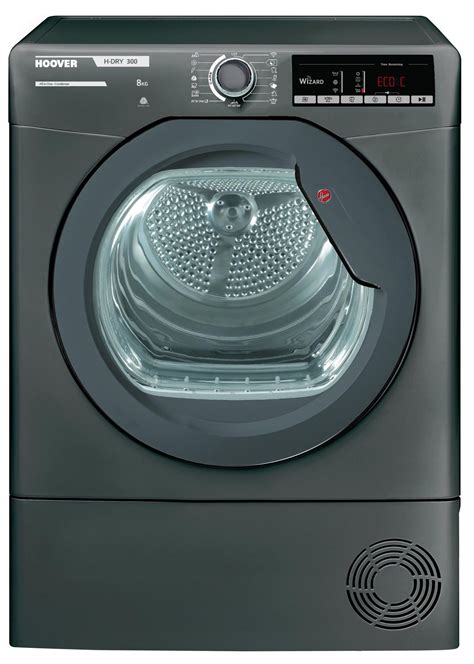Hoover HLXC8TRGR 8kg Condenser Tumble Dryer - Graphite - Herne Bay Domestics Ltd