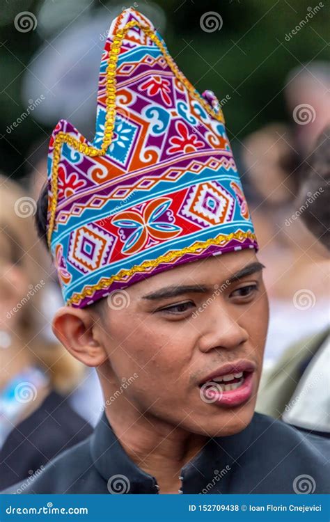 Boy From Indonesia In Traditional Costume Editorial Stock Photo Image