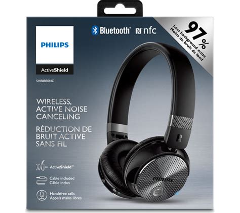 Shb8850nc00 Philips Shb8850nc Wireless Bluetooth Noise Cancelling Headphones Black Currys