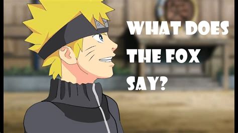 What Does The Fox Say Naruto Youtube
