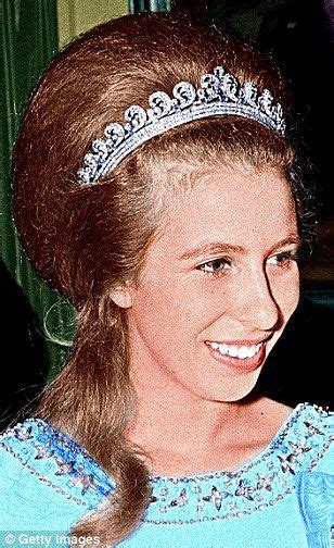 Princess beatrice, the queen, and princess anne. Princess Anne often wore her mother¿s tiara in her youth ...