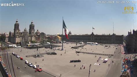 Webcam Mexico City Zócalo