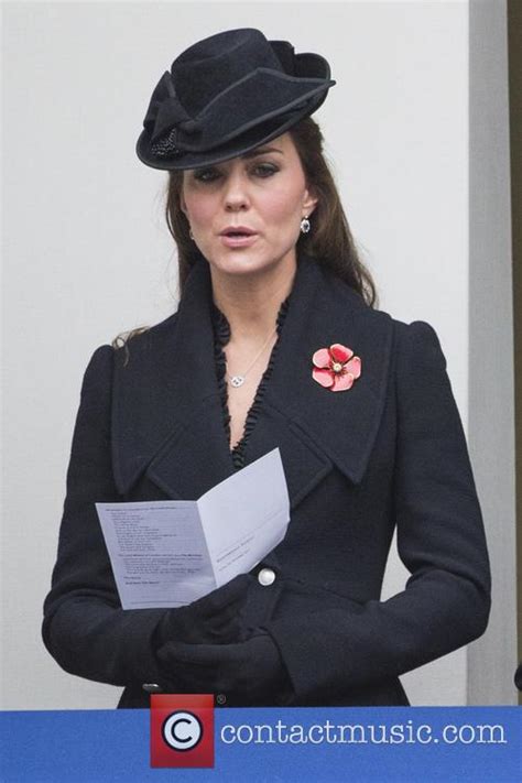 Kate Middleton Remembrance Day Service Cenotaph London England 09