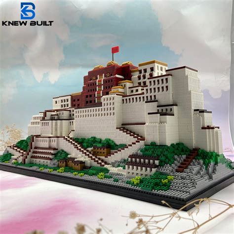 Knew Built Potala Palace 3d Plastic Model Architecture Micro Bricks For