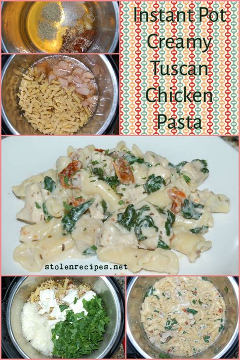 Now you can make one of our most popular instant pot™ recipes, creamy tuscan chicken pasta, in the slow cooker. Instant Pot Creamy Tuscan Chicken Pasta | Recipe in 2020 ...