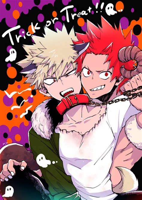 Bakugou Katsuki Kirishima Eijirou Kirishima Anime Kir