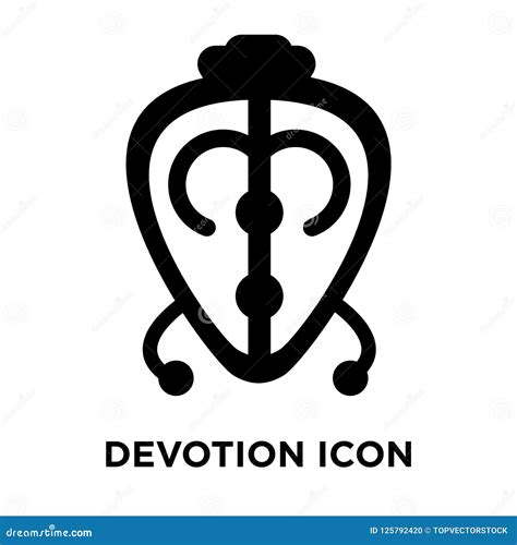 Devotion Icon In Different Style Vector Illustration Two Colored And