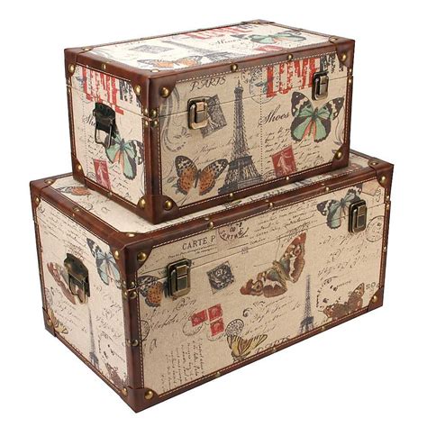 Beautiful Suitcase Storage Luggage Set Storage Boxes Household