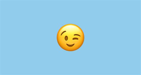 😉 Winking Face Emoji
