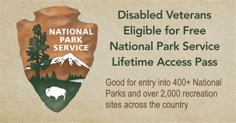 Disabled Veterans Eligible For Free National Park Service Lifetime