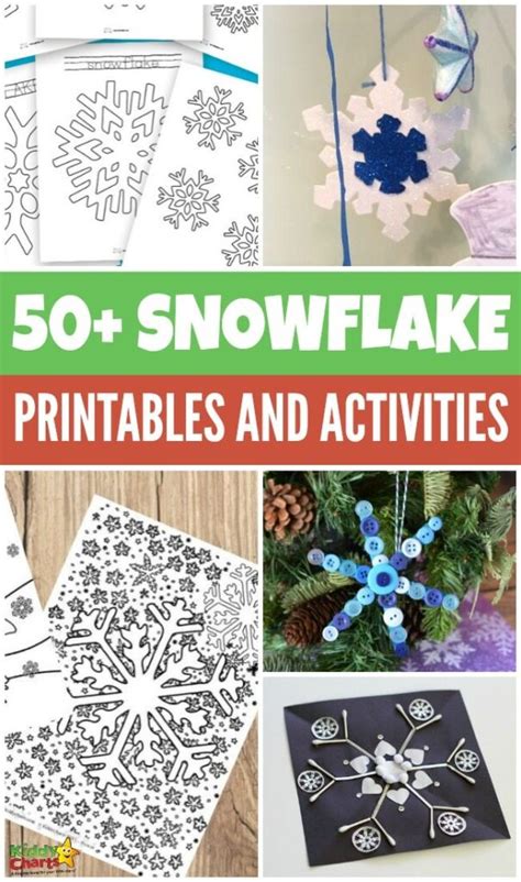 50 Snowflake Activities And Printables