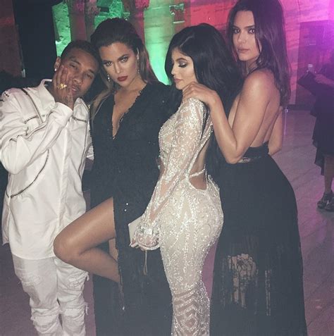 Khloe Kylie And Kendall Party Hard With Tyga The Hollywood Gossip
