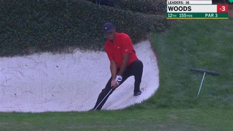 Masters De Augusta Tiger Woods Firma El Peor Hoyo De Su Vida