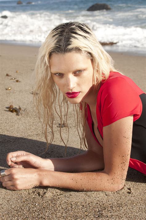 Exclusive Online Editorial Leila GoldKuhl Gets Sun Kissed Galore