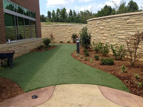 Make the outdoors an extension of your home with smart hardscaping solutions. Hospital courtyard X-Grass artificial turf | Courtyard ...